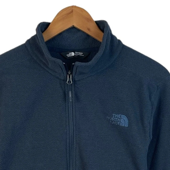 B11 Mens The North Face Quarter Zip Fleece Pullover Sweatshirt Jacket M - Picture 3 of 5